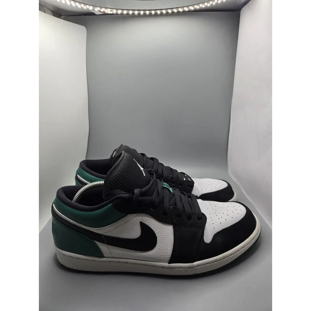 Air Jordan 1 Low Mystic Green  553558-113 SneakersMens 13